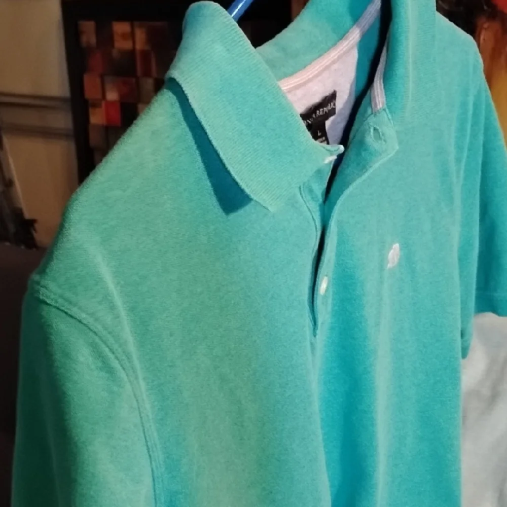 Men's Green Polo Shirt - Picture 6 of 7